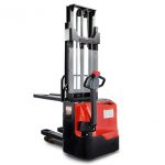 giá xe nâng tay cao HANGCHA Trung Quốc Electric stacker with double pallet(0.8t,1.0t,1.2t)