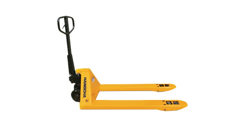 giá xe nâng tay HANGCHA Trung Quốc SBA Heavy duty Hand pallet truck