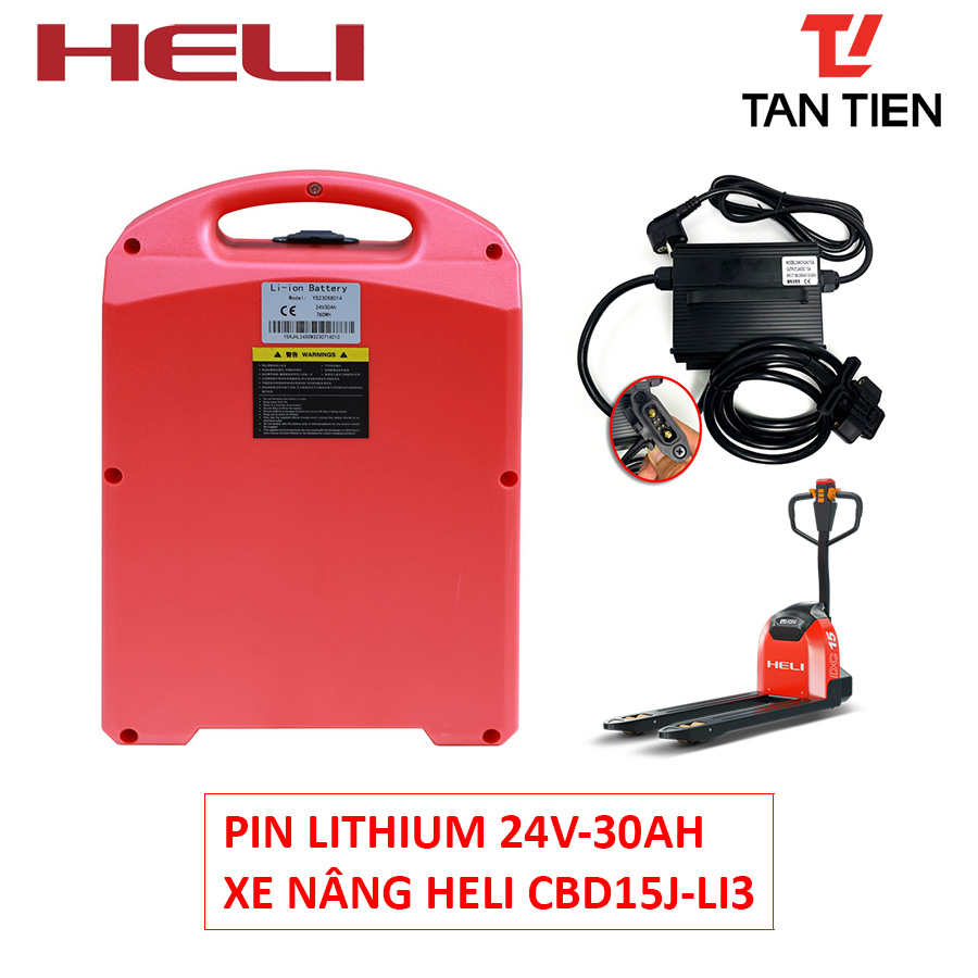 Bình Pin Lithium xe nâng HELI CBD15J-LI3
