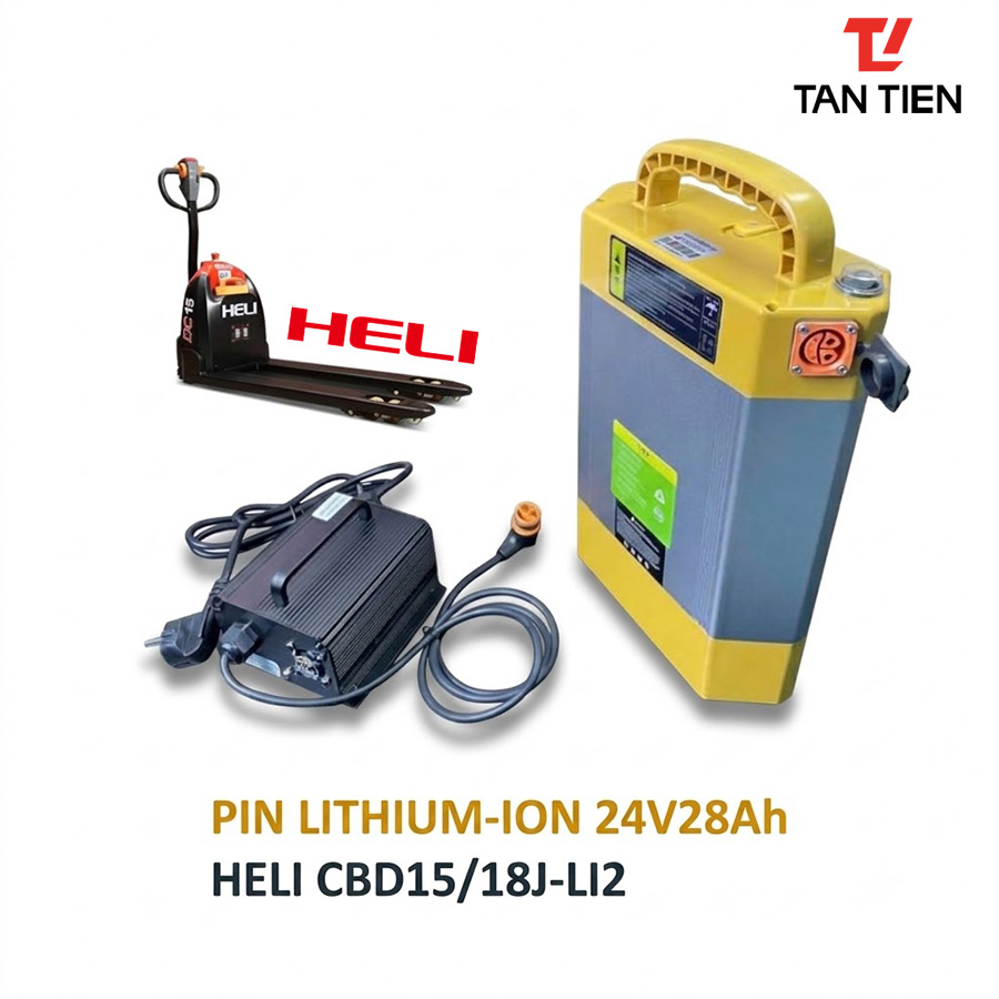 Ắc quy Lithium xe nâng Heli CBD15J-LI2