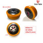 Bánh PU xe nâng Hangcha 230x75