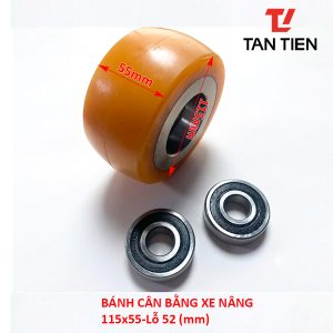Bánh PU xe nâng HELI 115x55