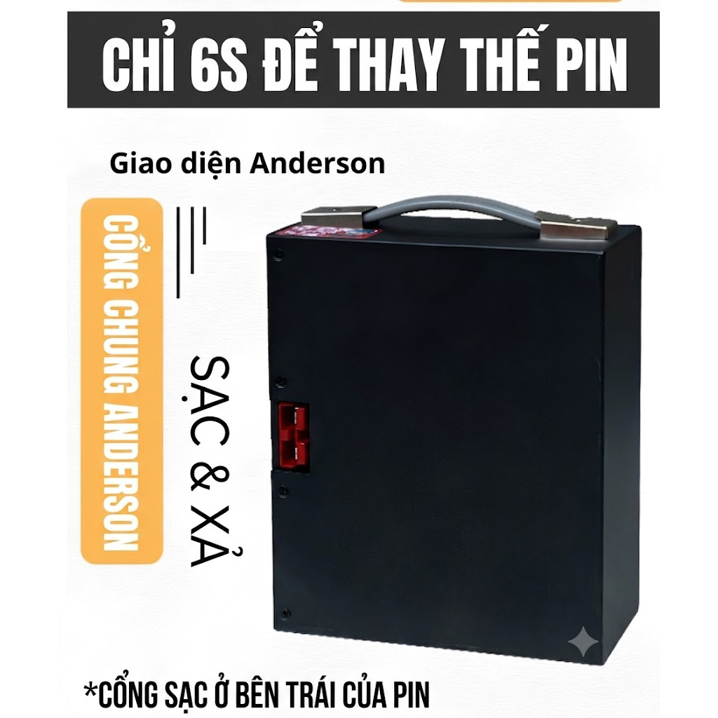 Bình Lithium 48V15Ah xe nâng Hangcha